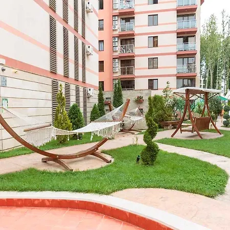 Swimming Pool View Apartment Sunny Beach